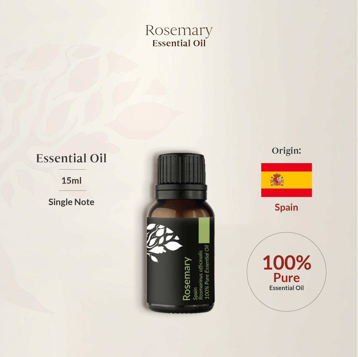 Rosemary Essential Oil 15ml