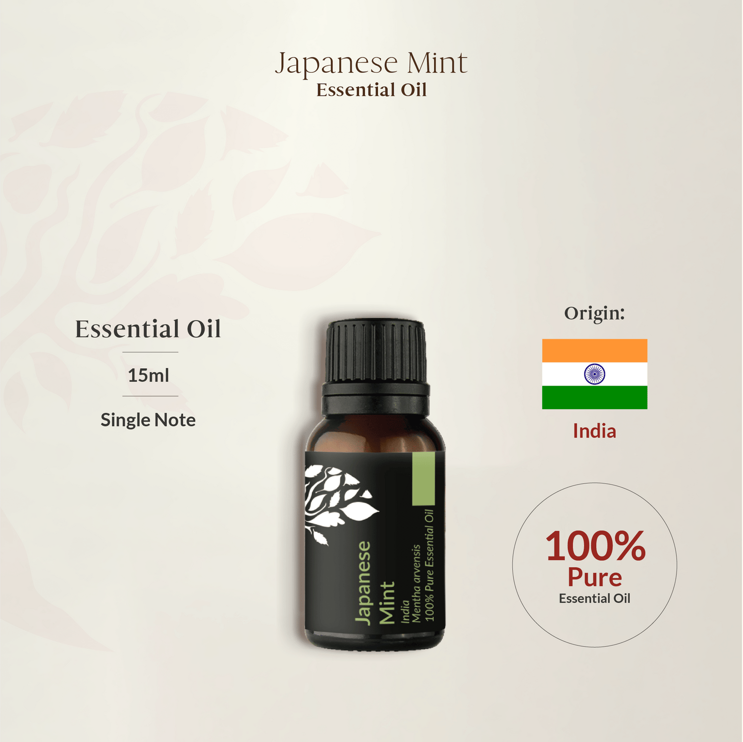 Japanese Mint Essential Oil 15ml