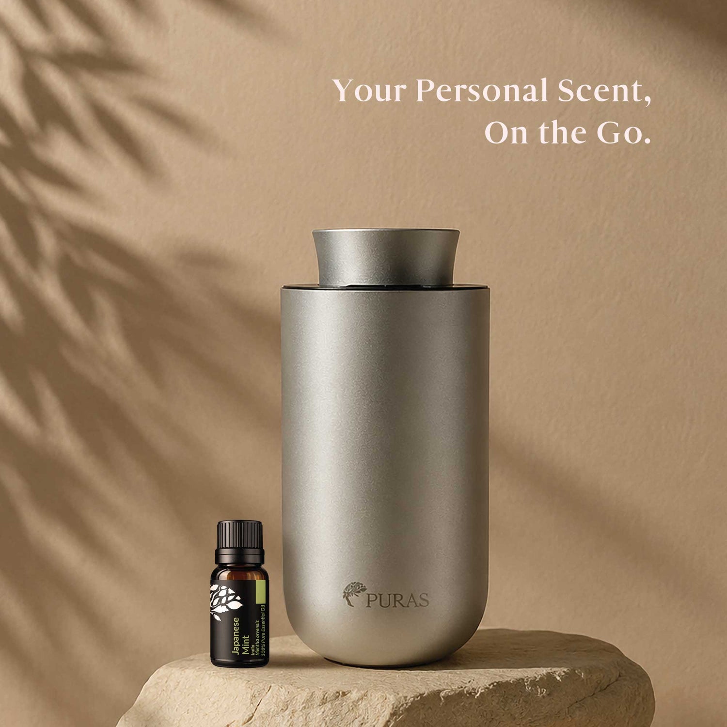Relax & Unwind - Waterless Diffuser Set (Silver)