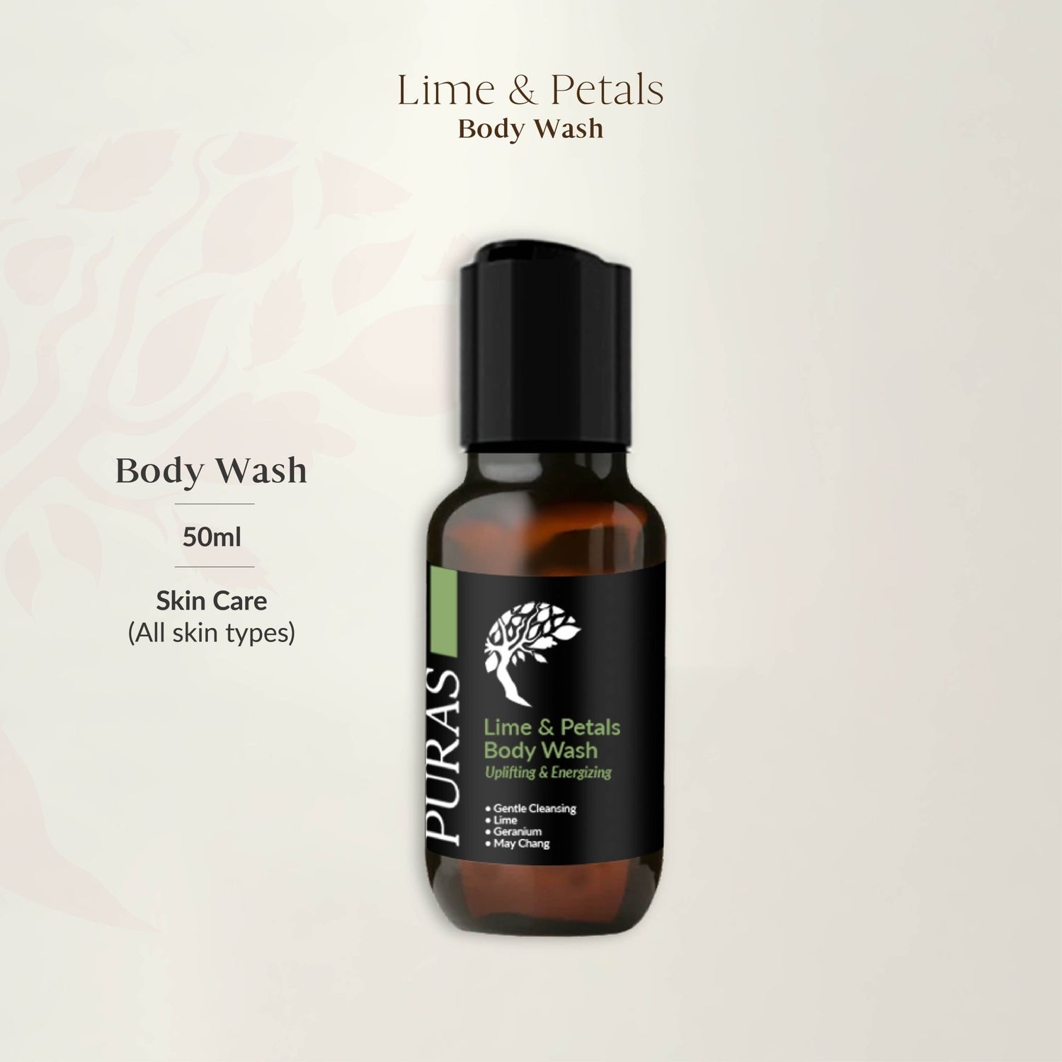 Free GWP: Lime & Petals Body Wash 50ml