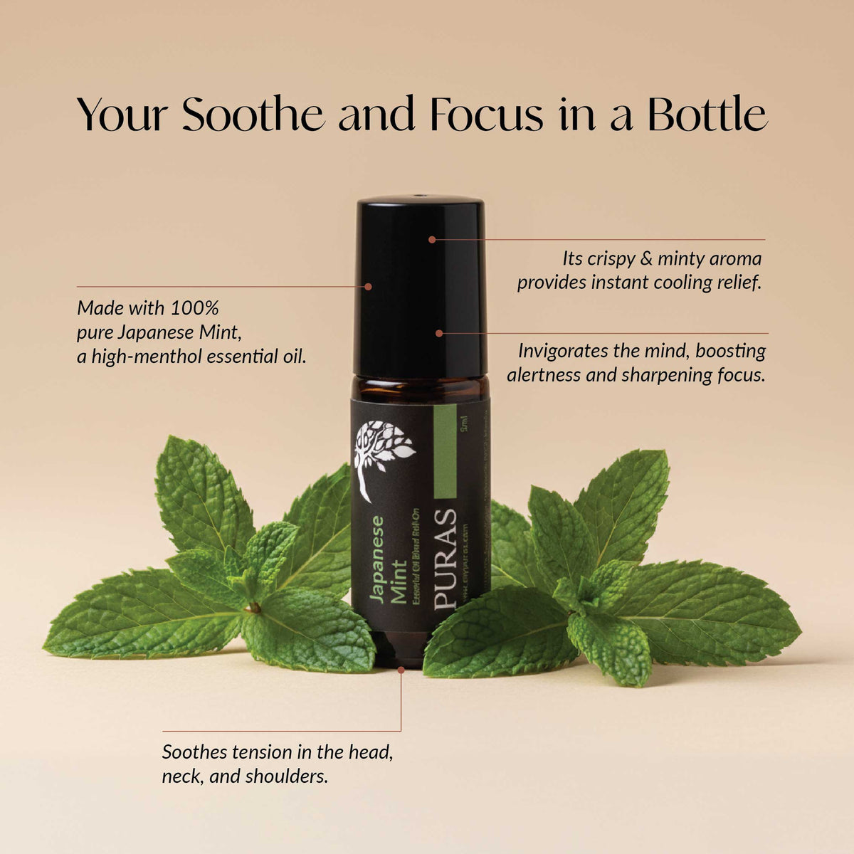Japanese Mint essential oil benefits